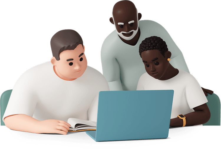 Student Bantuan Illustration